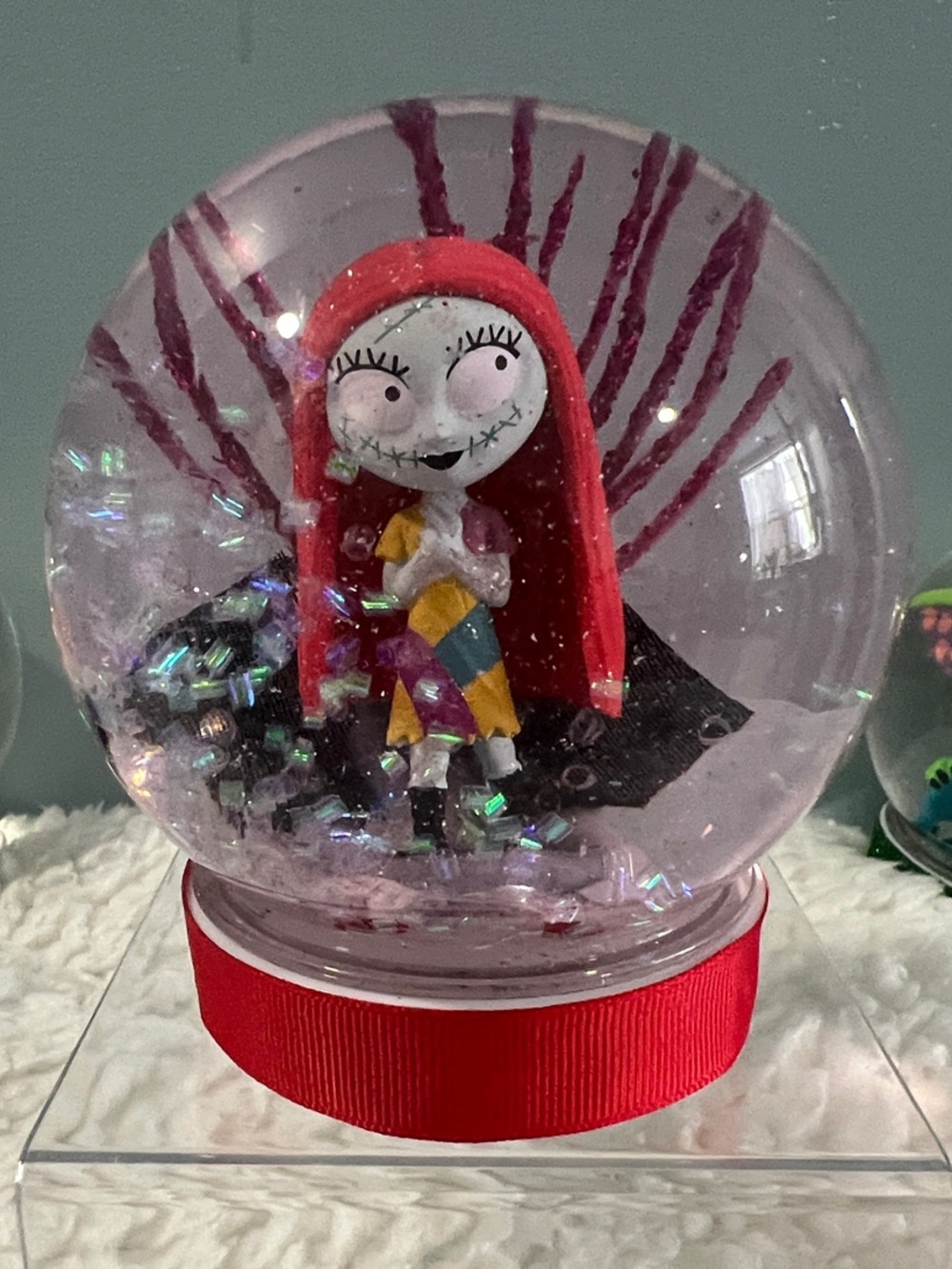 Nightmare Before Christmas Sally Snow Globe